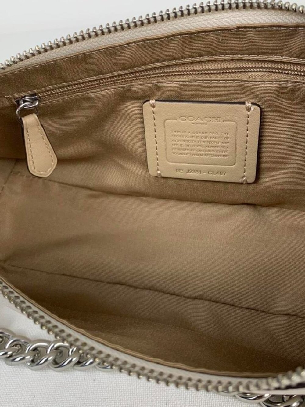 Coach Charlotte Shoulder Bag CL407 - Picture 8 of 8